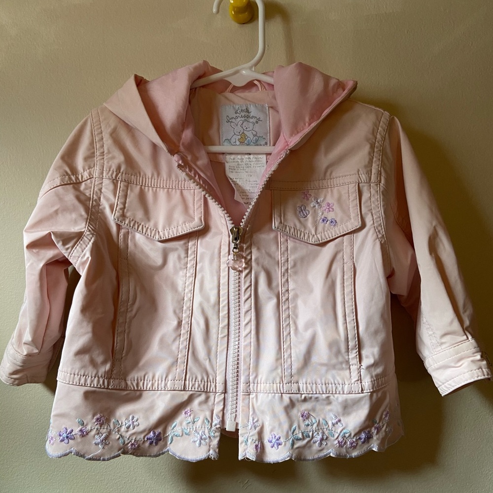 Baby Girl Rain Jacket